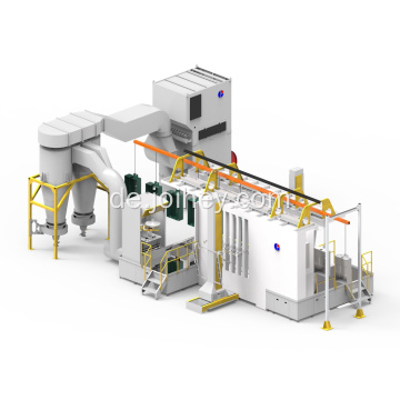 DRB Double Cyclone Pulver Spray Booth